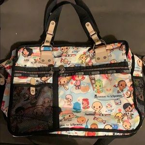 Gently Used Authentic LeSportsac tokidoki laptop